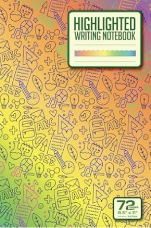Highlighted Writing Notebook